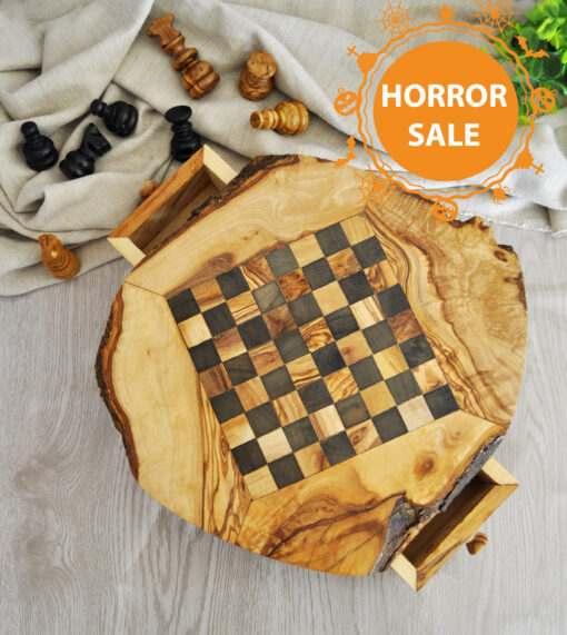 hunted halloween sale chessboard