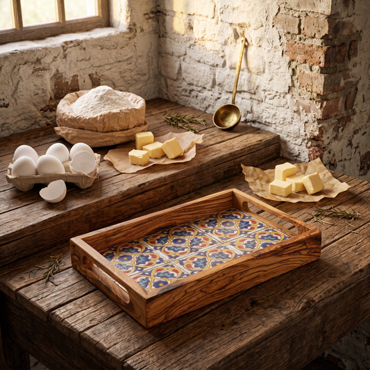 Unique  Serving tray Amazigh (Berber)