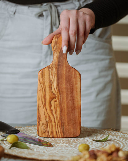 Handcrafted Olive Wood Cutting Board - Tunsouk | Premium Olive Oil 🫒 & Olivewood