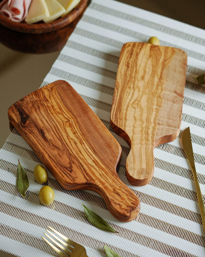 Handcrafted Olive Wood Cutting Board - Tunsouk | Premium Olive Oil 🫒 & Olivewood
