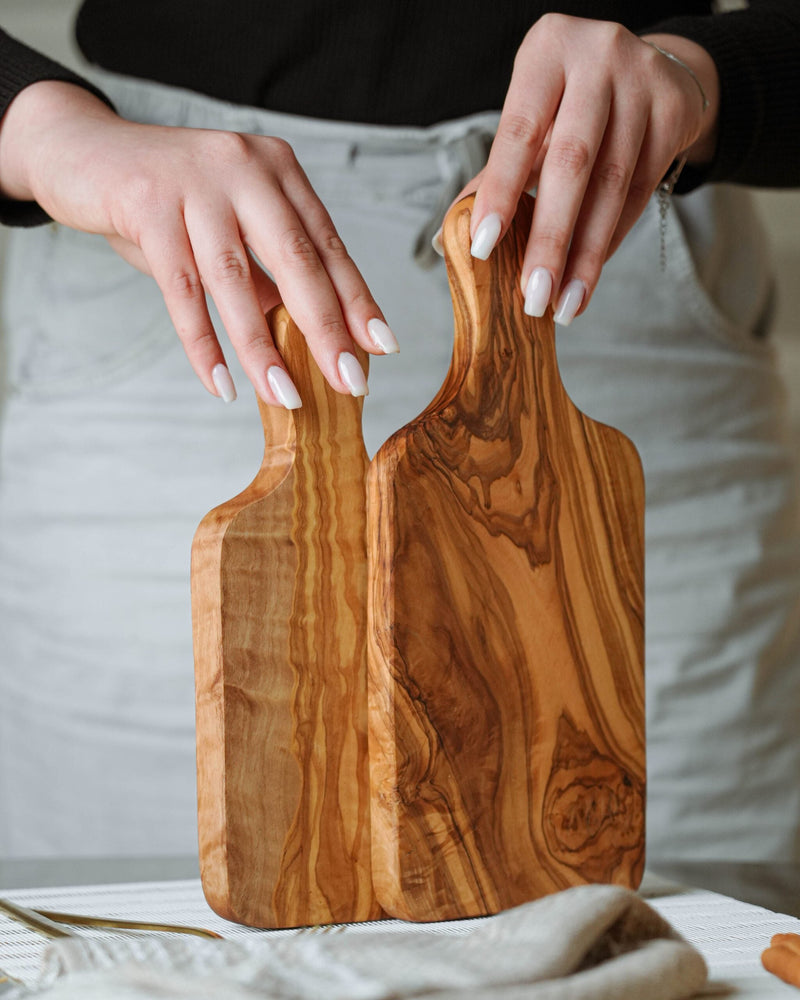 Handcrafted Olive Wood Cutting Board - Tunsouk | Premium Olive Oil 🫒 & Olivewood