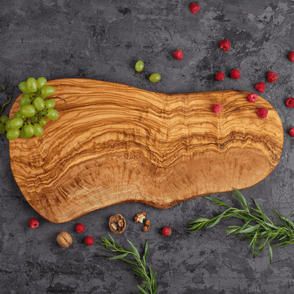 Handmade Rustic Olive Wood Coasters - Tunsouk | Premium Olive Oil 🫒 & Olivewood