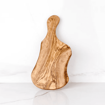 Irregular Shaped Cutting Board with Handle – Perfect for Culinary Creativity - Tunsouk | Premium Olive Oil 🫒 & Olivewood
