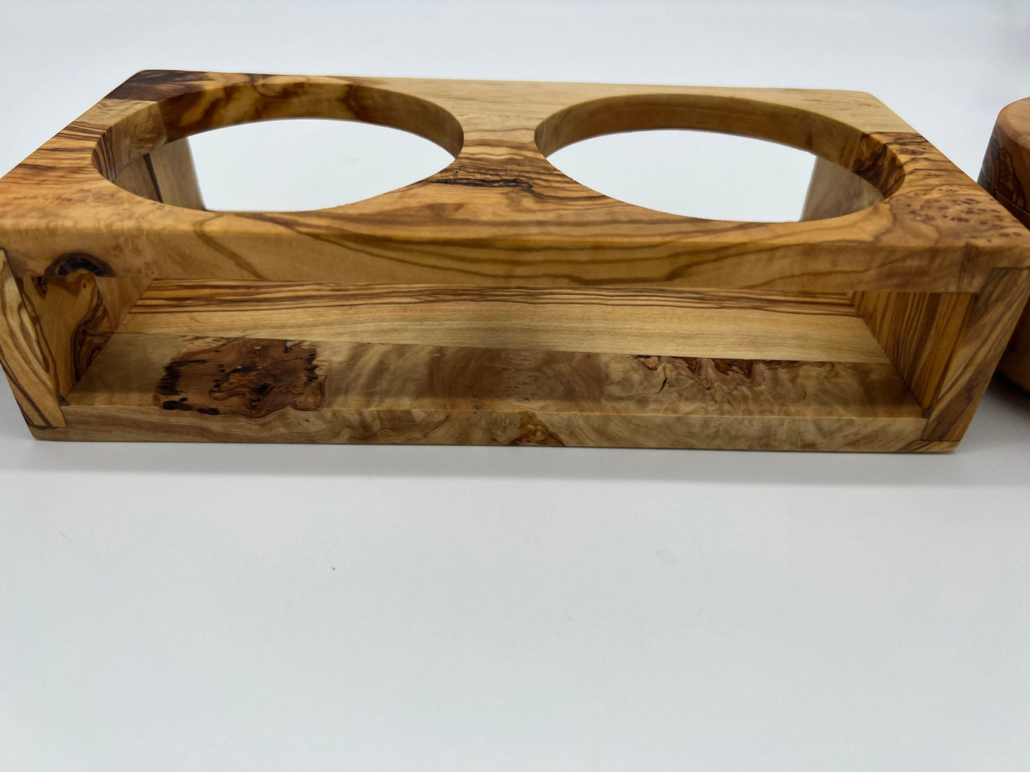 Mediterranean Olive Wood Salt an pepper jars Handmade - Tunsouk | Premium Olive Oil 🫒 & Olivewood