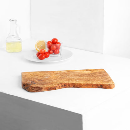 Natural Edge Olivewood Cutting Board - Tunsouk | Premium Olive Oil 🫒 & Olivewood