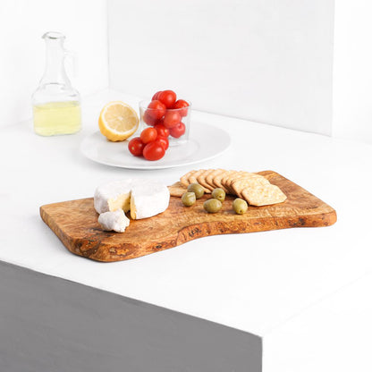 Natural Edge Olivewood Cutting Board - Tunsouk | Premium Olive Oil 🫒 & Olivewood
