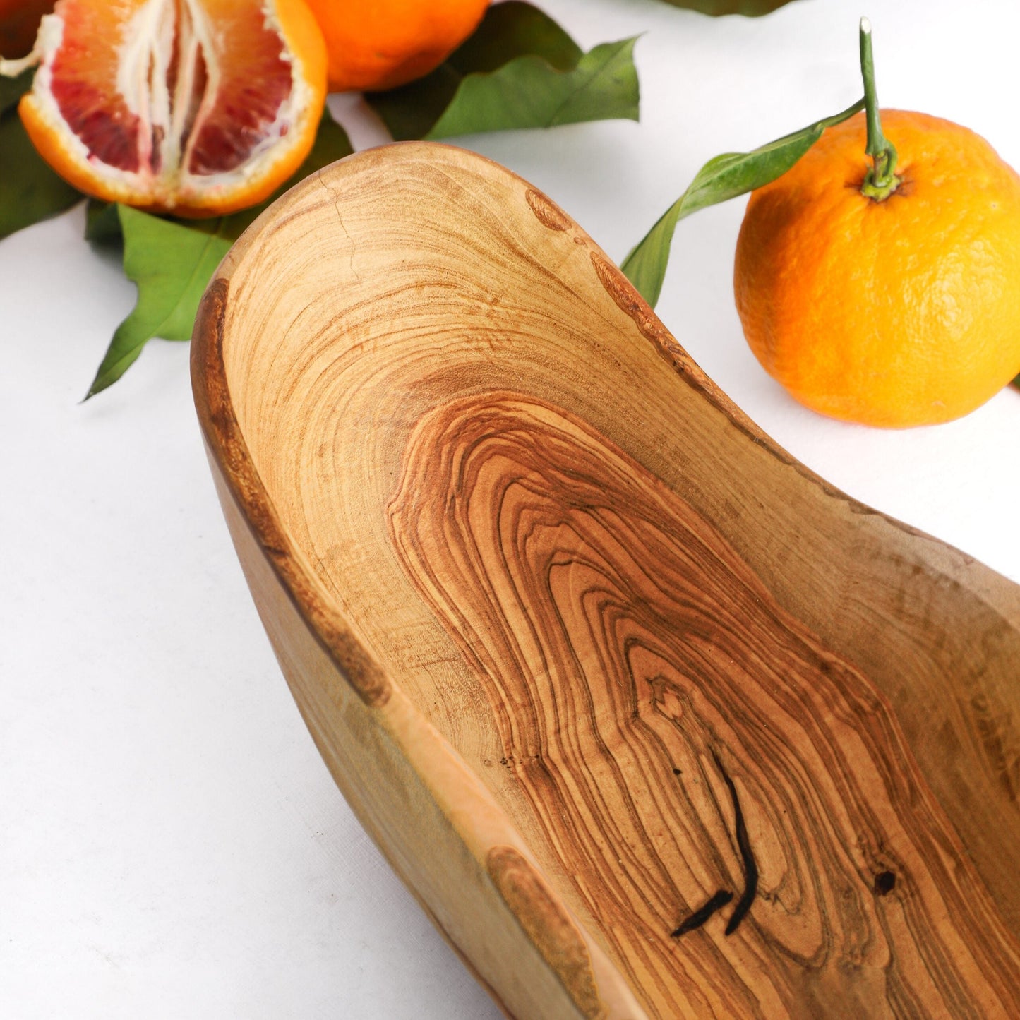 Olive Boat Serving Tray - Tunsouk | Premium Olive Oil 🫒 & Olivewood