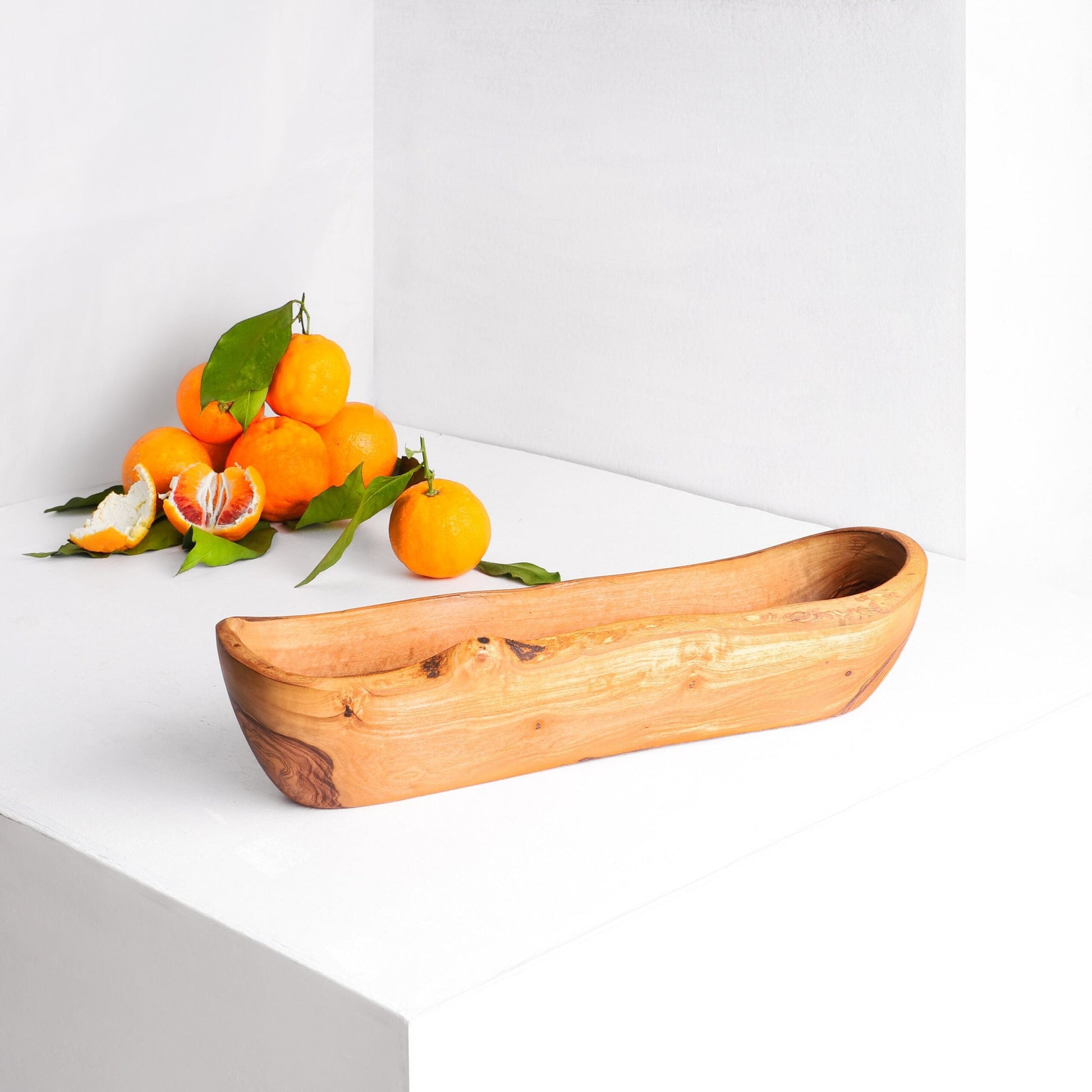 Olive Boat Serving Tray - Tunsouk | Premium Olive Oil 🫒 & Olivewood