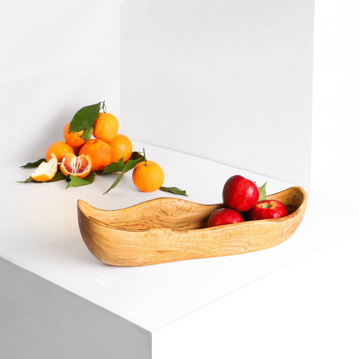 Olive Boat Serving Tray - Tunsouk | Premium Olive Oil 🫒 & Olivewood