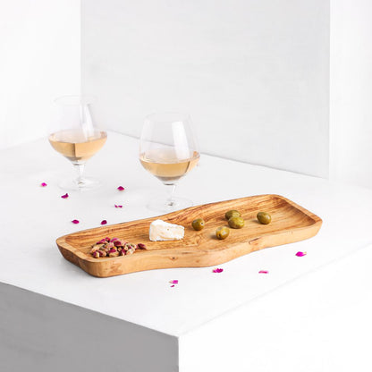 Olive Wood Serving Tray - Tunsouk | Premium Olive Oil 🫒 & Olivewood