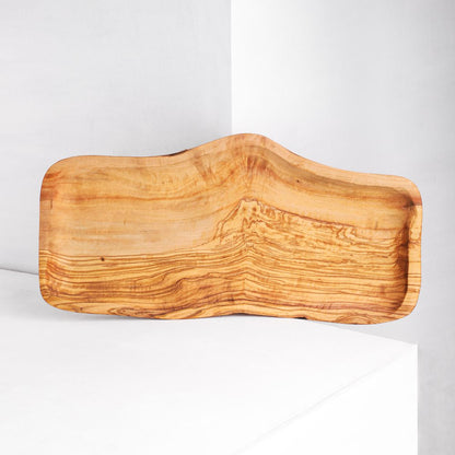 Olive Wood Serving Tray - Tunsouk | Premium Olive Oil 🫒 & Olivewood