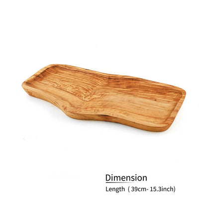 Olive Wood Serving Tray - Tunsouk | Premium Olive Oil 🫒 & Olivewood