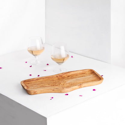 Olive Wood Serving Tray - Tunsouk | Premium Olive Oil 🫒 & Olivewood