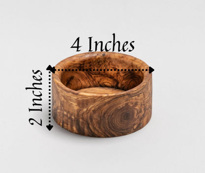 Olive Wood Snack Bowl | Nut Bowl - Tunsouk | Premium Olive Oil 🫒 & Olivewood