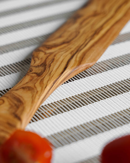 Olive Wood Spurtle, Handmade - Tunsouk | Premium Olive Oil 🫒 & Olivewood