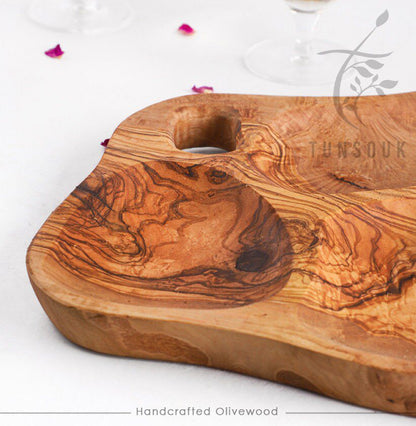 Oval Appetizer Tray - Tunsouk | Premium Olive Oil 🫒 & Olivewood