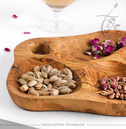Oval Appetizer Tray - Tunsouk | Premium Olive Oil 🫒 & Olivewood
