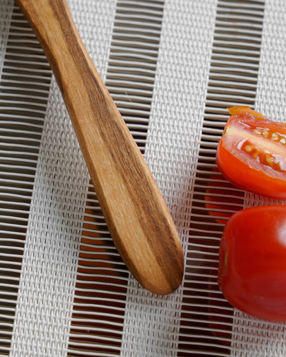 Small Olive Wood Coffee Spoon set - Tunsouk | Premium Olive Oil 🫒 & Olivewood