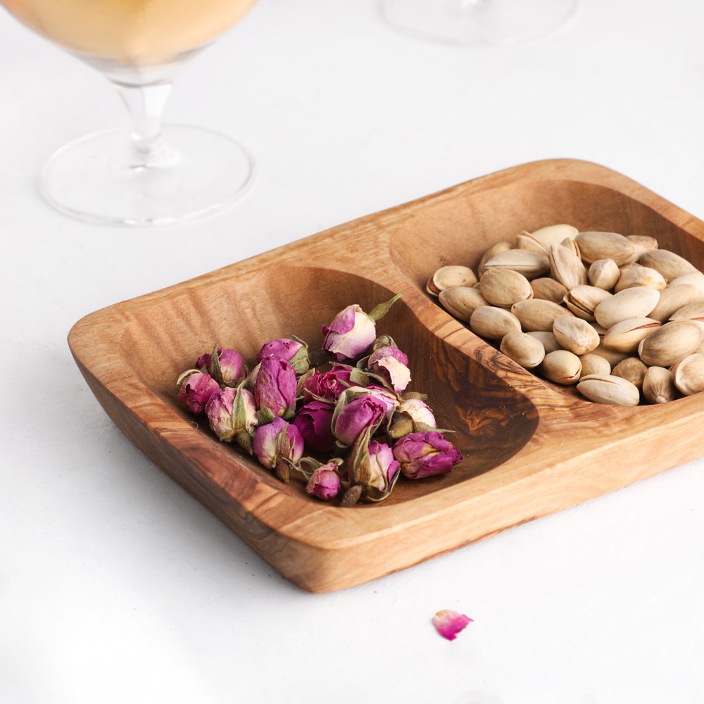 Two - section Tray - Tunsouk | Premium Olive Oil 🫒 & Olivewood